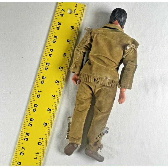 Tonto Lone Ranger Vtg 1973 Gabriel Action Figure Native American Doll w/ Clothes - Picture 3 of 10